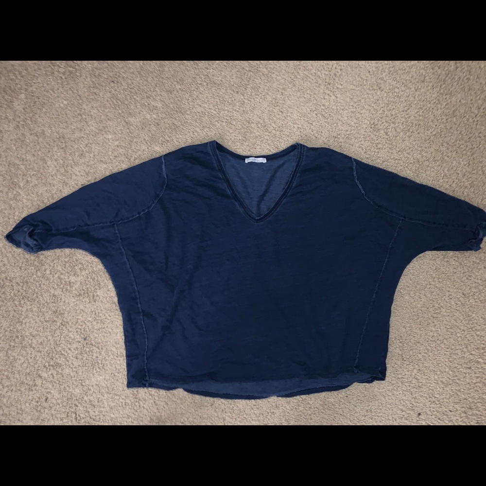 Basic Denim Look Top